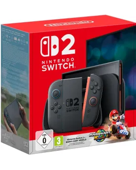 SWITCH2 CONSOLE R&B + MARIO KART WORLD Ensemble, où vous voulez, qu...