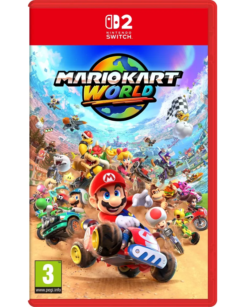 SWITCH2 MARIO KART WORLD FR   SWT10016205 NINTENDO SWITCH2 Âge Mini...