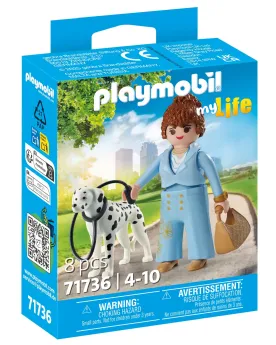 FEMME D'AFFAIRE ET SON DALMATIEN   PMB71736 PLAYMOBIL Âge Minimum: ...