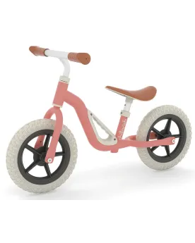 DRAISIENNE CHARLIE 10" ROSE/BEIGE  10". Roues pleines en EVA. 1 gui...