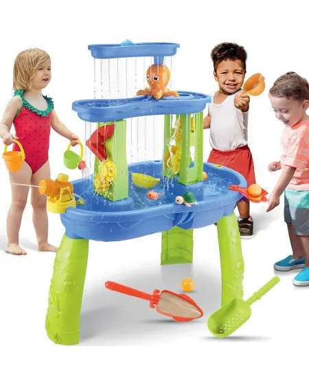 TABLE JEUX D'EAU 36X28X78H CM  36 x 28 x 78 H cm. GDK988-860A  Coup...