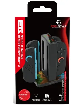 SWITCH2 STATION DE RECHARGE QUAD SCH50  Chargez jusqu'à 4 Joy-Con ...