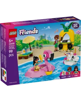 FETE DANS LA PISCINE AVEC LES BOUEES LIC   LEG42658 LEGO Âge Minimu...