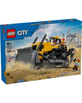 LE BULLDOZER JAUNE AVEC CHARGEUSE   LEG60466 LEGO Âge Minimum: 8A -...