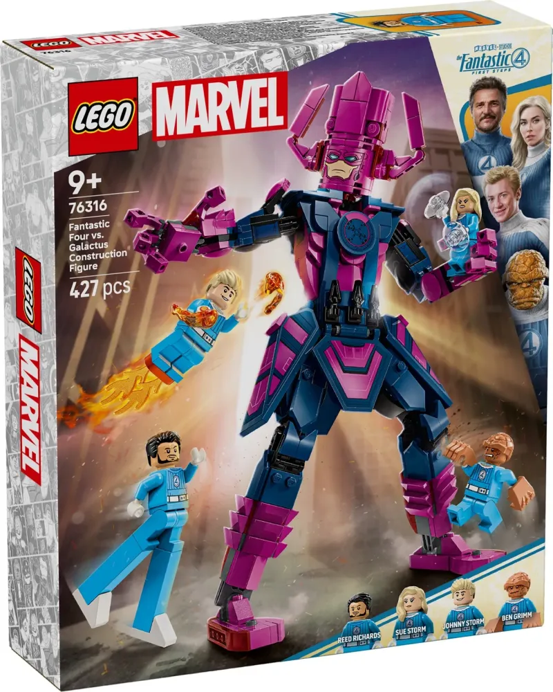 GALACTUS CONTRE LES 4 FANTASTIQUES   LEG76316 LEGO Âge Minimum: 9A ...