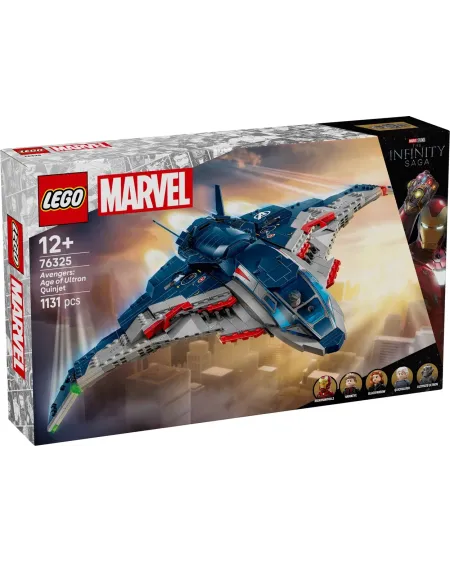 LE QUINJET D'AVENGERS : L'ERE D'ULTRON   LEG76325 LEGO Âge Minimum:...