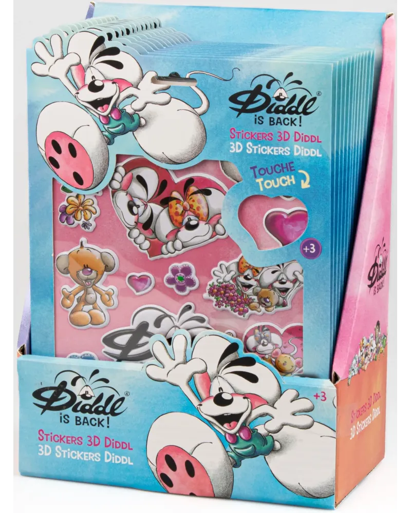 DIDDL STICKER 3D   KONDID10019   Papeterie