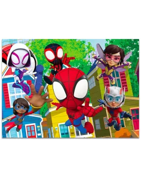 DISNEY PUZZLE MAXIFLOOR 4X48PCES SPIDEY