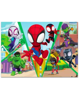 DISNEY PUZZLE MAXIFLOOR 4X48PCES SPIDEY