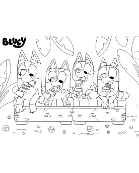 DISNEY ECO-PUZZLE BLUEY 24PCS