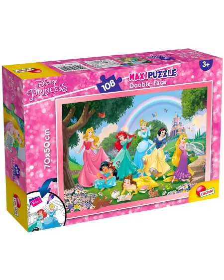 DISNEY PUZZLE MAXIFLOOR 108 PRINCESSE