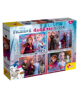 DISNEY PUZZLE SUPERMAXI 4X48PCES FROZEN2