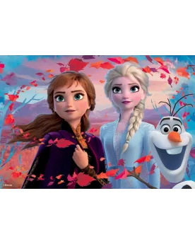 DISNEY PUZZLE SUPERMAXI 4X48PCES FROZEN2