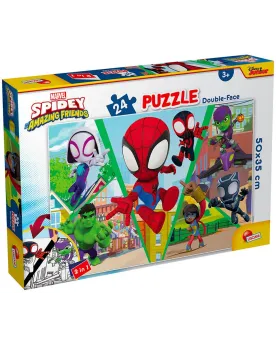 PUZZLE 24 PCES SPIDEY&FRIENDS