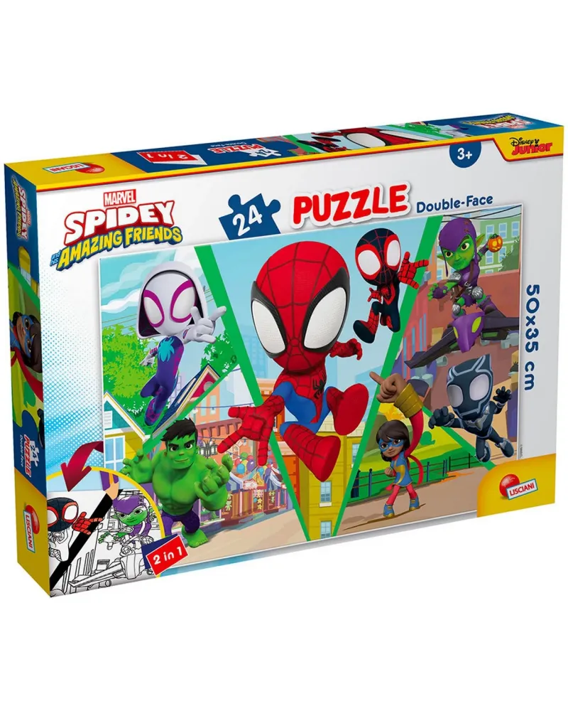 PUZZLE 24 PCES SPIDEY&FRIENDS