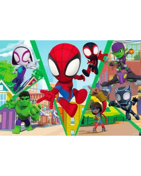 PUZZLE 24 PCES SPIDEY&FRIENDS