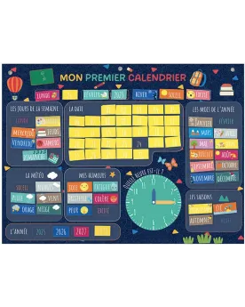 MON PREMIER CALENDRIER 70 PCES FEUTRINE