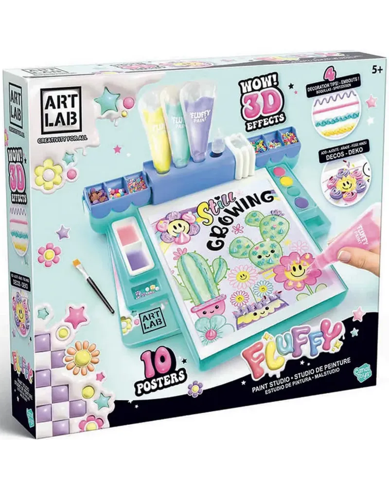 ART LAB FLUFFY PAINT