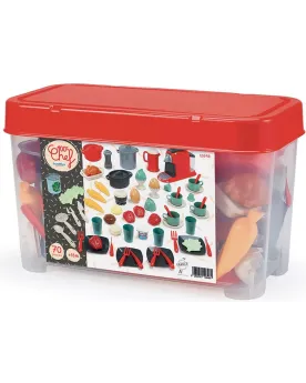 100% CHEF BOITE DINETTE ET ACC.70 PCES