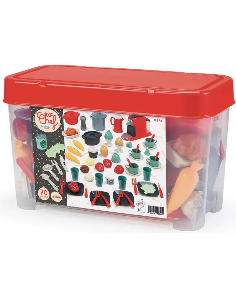 100% CHEF BOITE DINETTE ET ACC.70 PCES