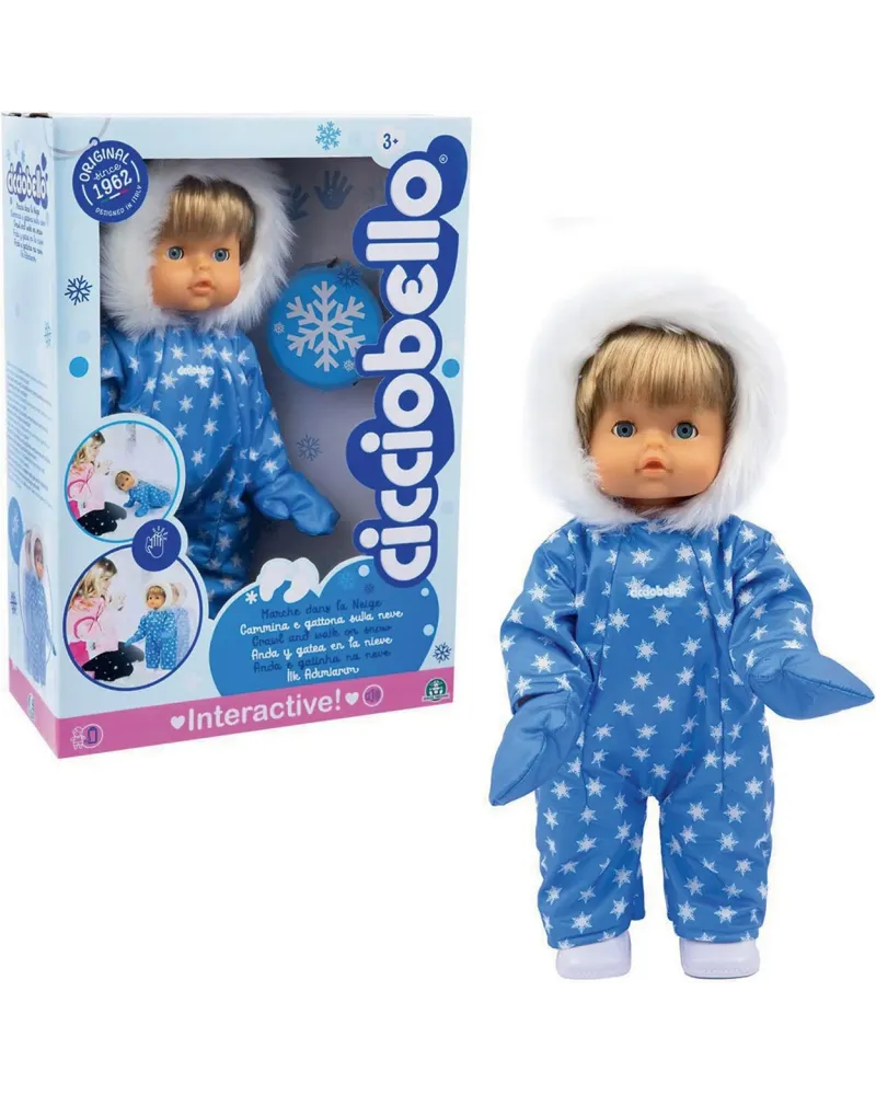 CICCIOBELLO MARCHE DANS LA NEIGE