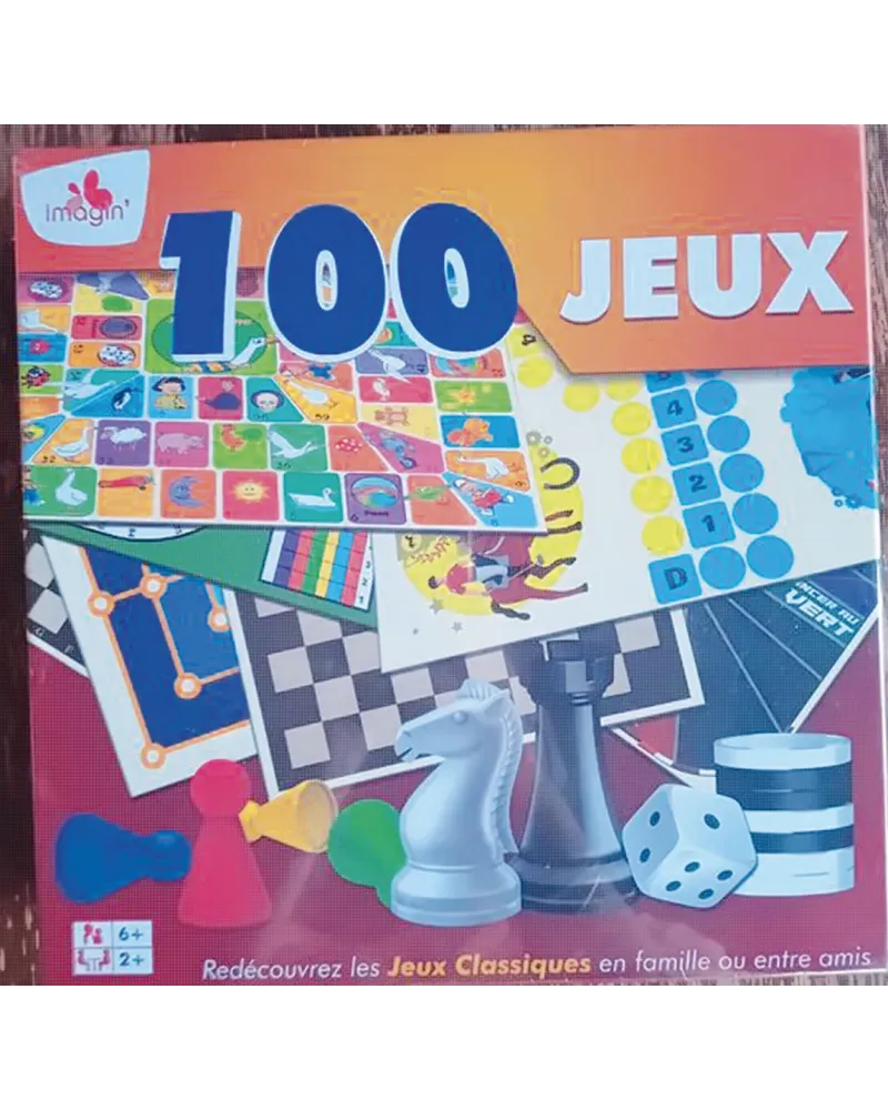 COFFRET 100 JEUX DE SOCIETE