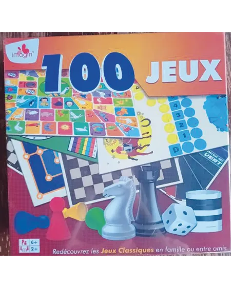 COFFRET 100 JEUX DE SOCIETE