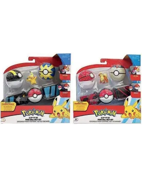POKEMON CEINTURE + 2 BOULES + PERS.