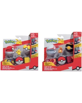 POKEMON CEINTURE + 2 BOULES + PERS.