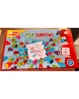 COFFRET DE 104 TAMPONS