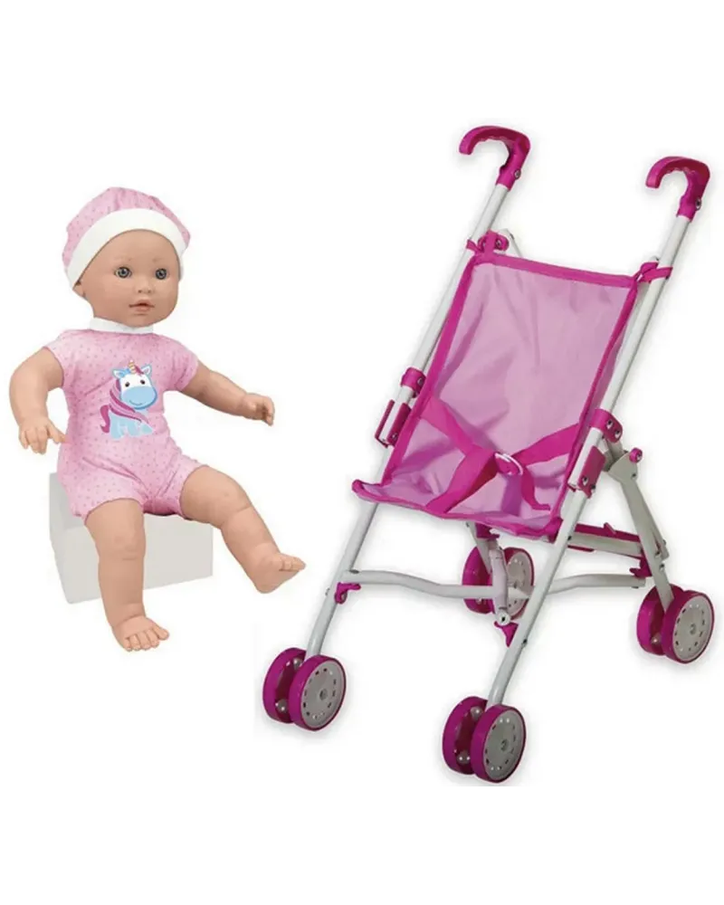 COFFRET POUSSETTE CANNE + BB 35CM