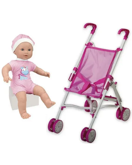 COFFRET POUSSETTE CANNE + BB 35CM