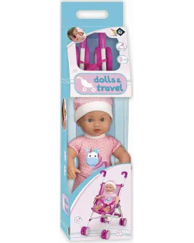 COFFRET POUSSETTE CANNE + BB 35CM