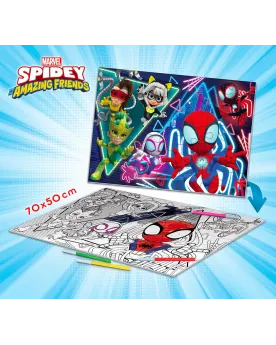 PUZZ. 35PCES MAXI FLOOR SPIDEY