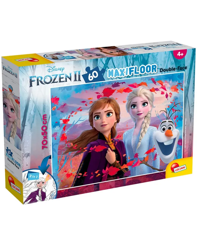 PUZZ. 60 PCES MAXIFLOOR FROZEN 2