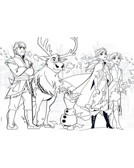 PUZZ. 108 PCES MAXIFLOOR FROZEN 2