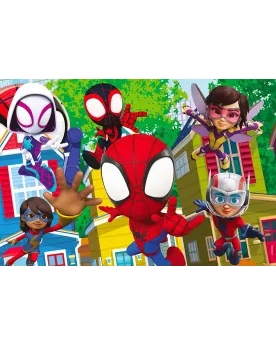 PUZZ. 34PCES PLUS 24 SPIDEY