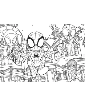 PUZZ. 34PCES PLUS 24 SPIDEY