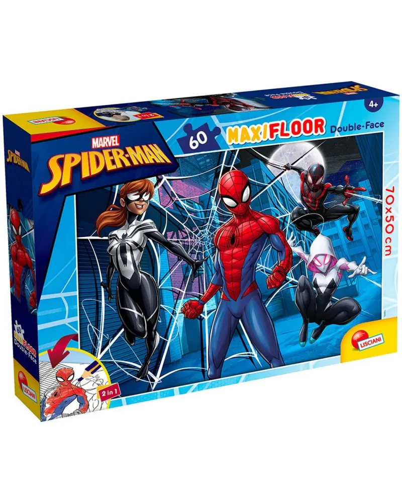 PUZZ. 60 PCES MAXI FLOOR SPIDER-MAN