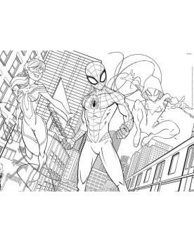 PUZZ. 60 PCES MAXI FLOOR SPIDER-MAN