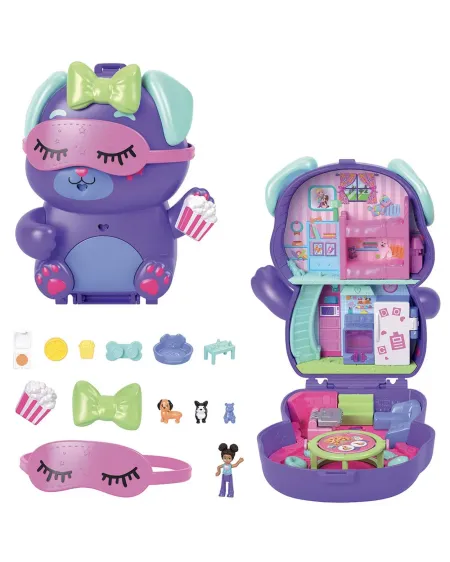 POLLY POCKET COFFRET CHIOT SOIREE PYJAMA