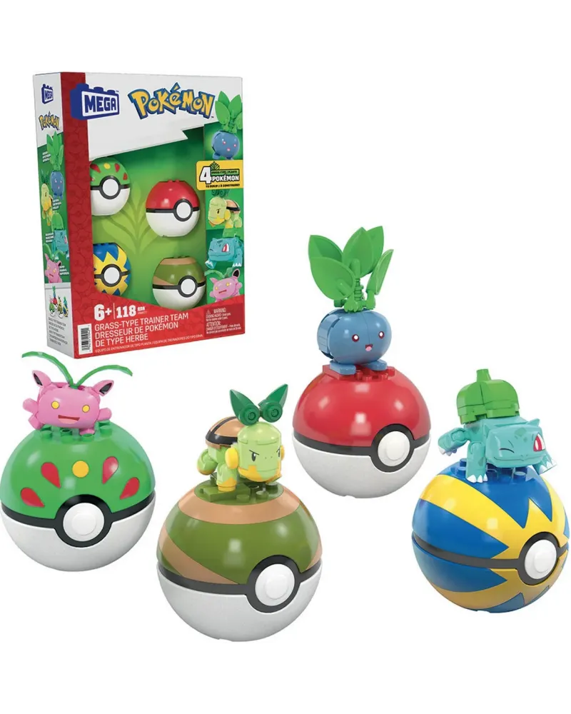 POKEMON 4 PLANTES A CONSTRUIRE 118 PCES