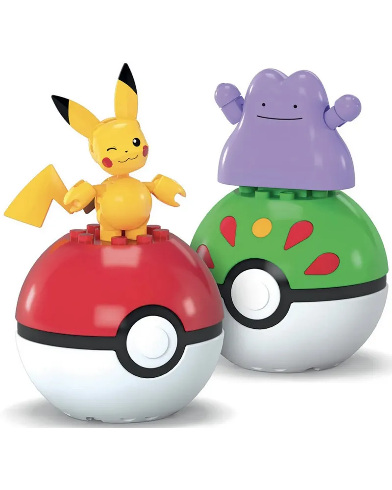 POKEBALLS METAMORPH & PIKACHU 42 PCES