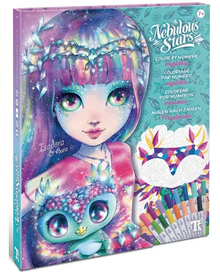 ENSEMBLE DE COLORIAGE PAR NUMERO MYSTERE