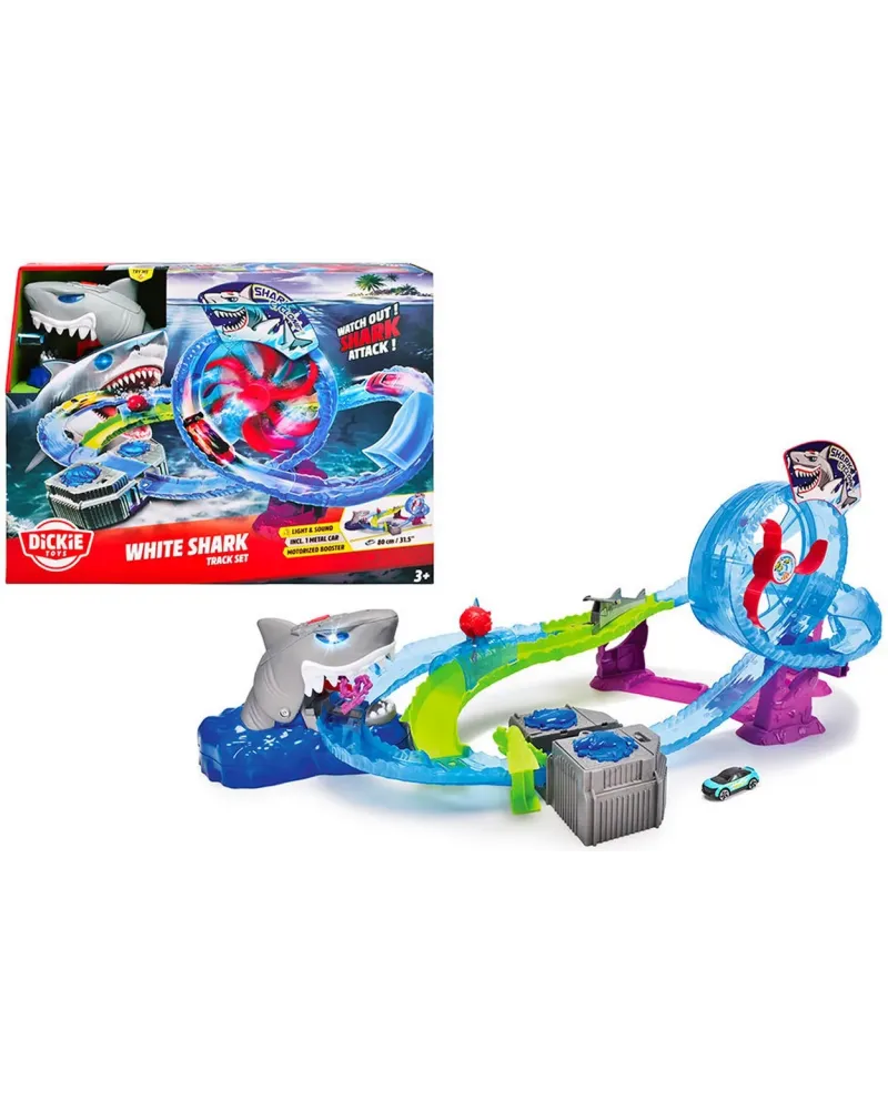 PISTE 80CM L/S REQUIN BLANC