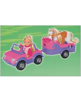 STEFFI EVI + JEEP + REMORQUE + CHEVAL