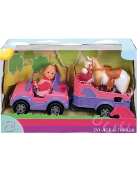 STEFFI EVI + JEEP + REMORQUE + CHEVAL