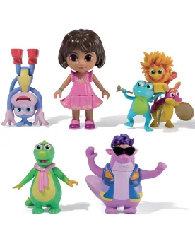 DORA PACK CADEAU 5 FIG. AMIS FANTASTIQUE