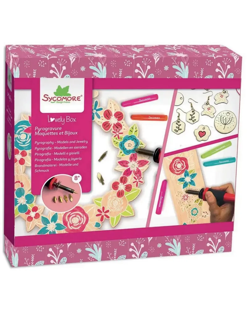 PYROGRAVURE MAQUETTE ET BIJOUX