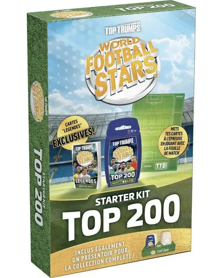 TOP TRUMPS STARTER WORLD FOOTBALL STARS